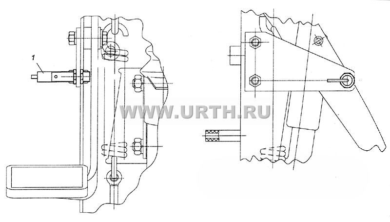 4308-4011037 Установка датчика педали сцепления